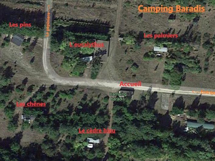 Camping Baradis Commensacq 外观 照片